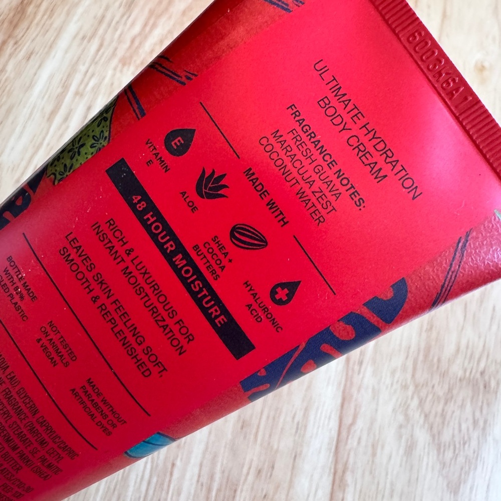 Bath & Body Works Red Tropical Ultra Shea Body Cream - Picture 2 of 2